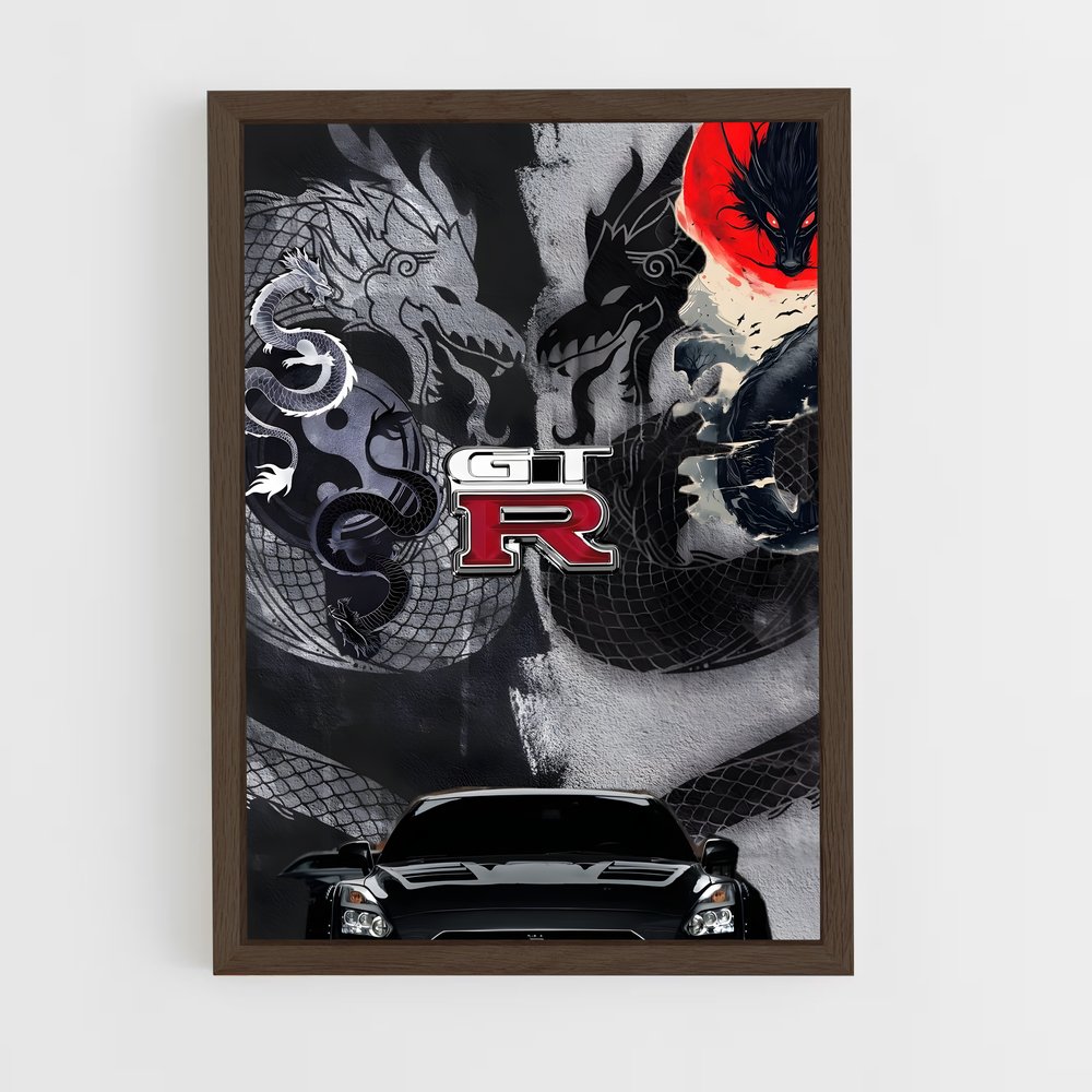 Poster Dragon GT-R – affiche Nissan (vue 5)